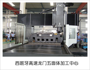 Spain high-speed gantry pentahedron machining center