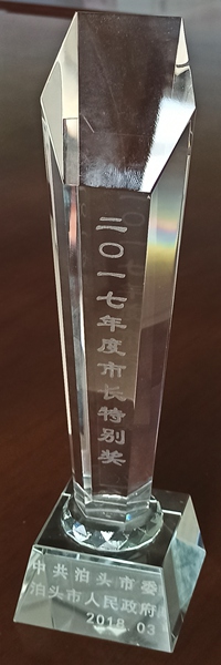 泊頭市長特別獎(jiǎng)-2017